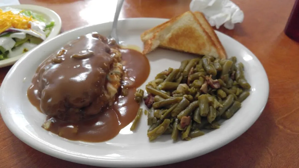 Stuffed Hamburger Steak Lunch